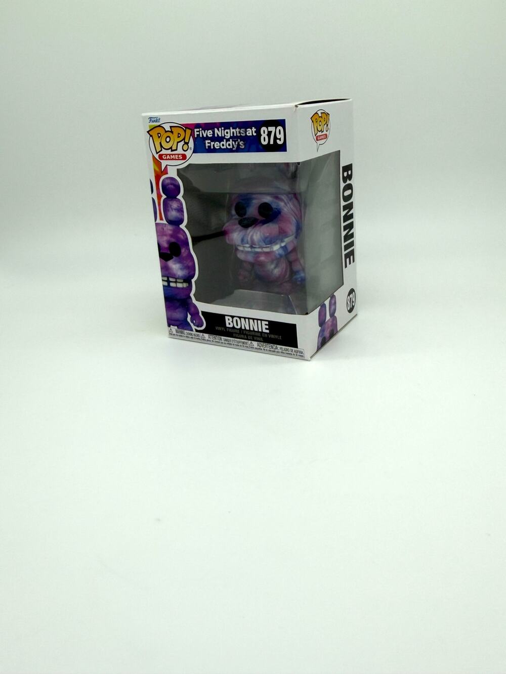 Funko Pop Five Nights at Freddy's Tie Dye Bonnie #879 FNAF Vinyl Figure NIB
